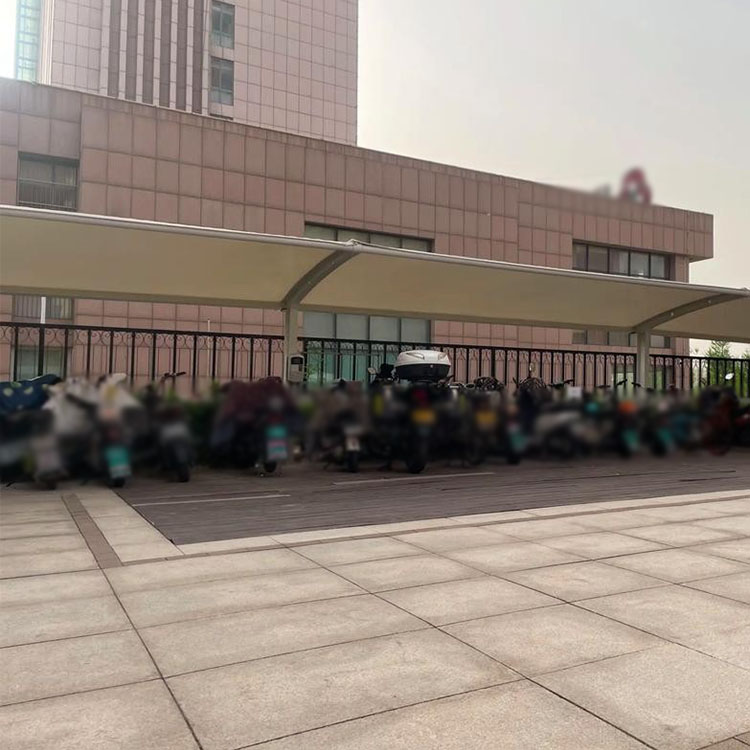 丽水膜结构电动车棚